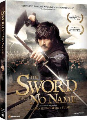 The Sword with No Name de Kim Yong-gyun avec Cho Seung-woo et Soo Ae, édition DVD FUNimation avec slipcover