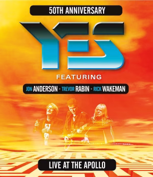 Yes – Live at the Apollo – Jon Anderson, Trevor Rabin et Rick Wakeman – Blu-ray