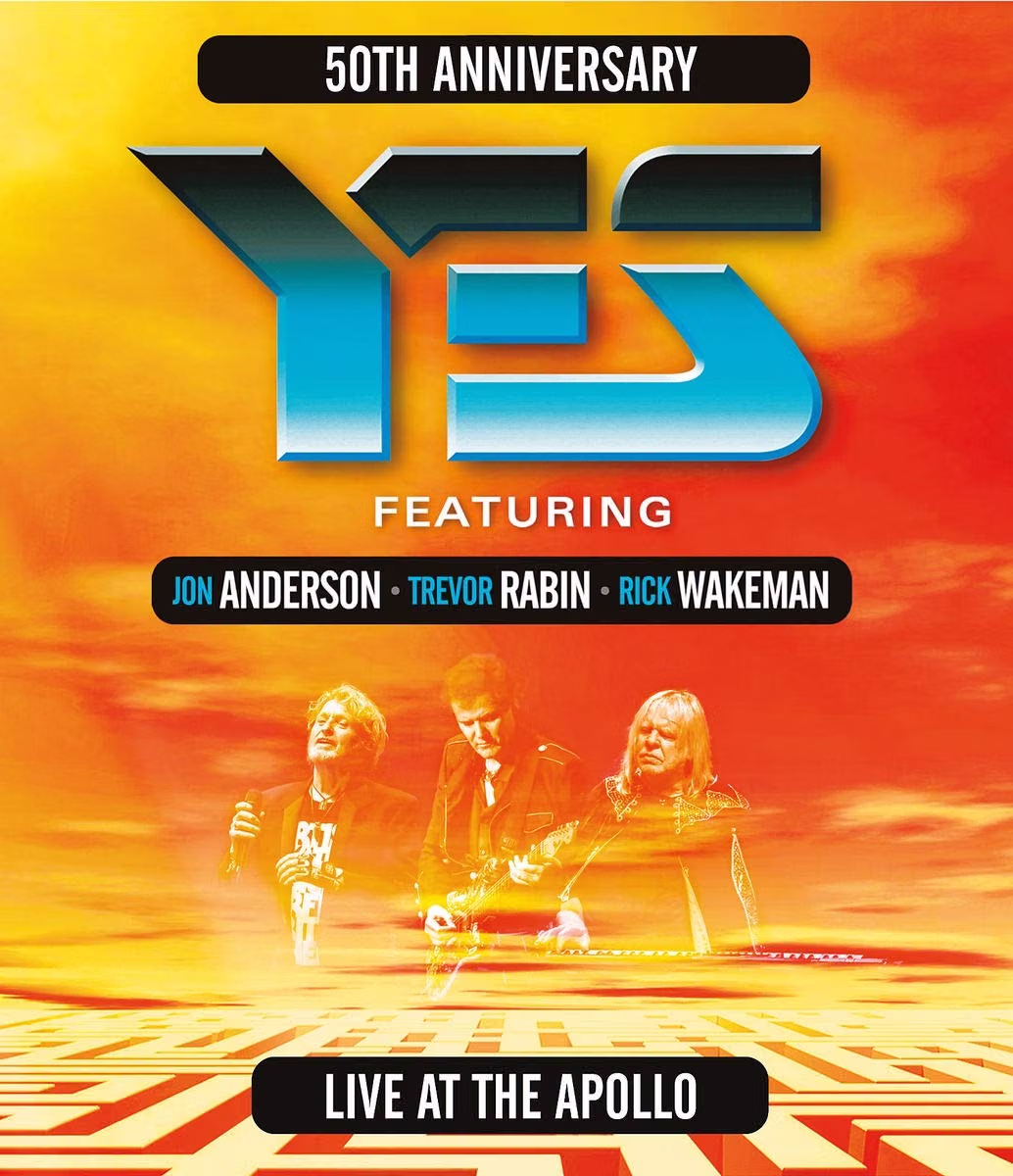 Yes – Live at the Apollo – Jon Anderson, Trevor Rabin et Rick Wakeman – Blu-ray