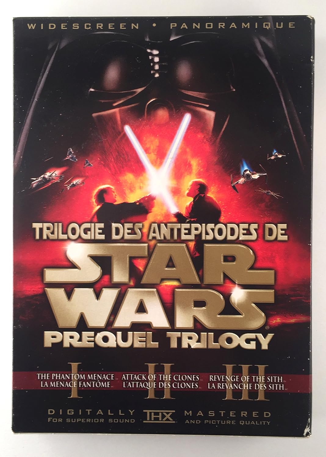 star wars prequel dvd films à vendre