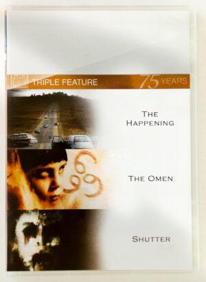 triple feature happening dvd films à vendre