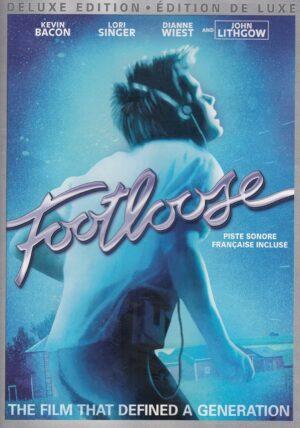 Pochette du DVD Footloose (1984), film de Herbert Ross avec Kevin Bacon, Lori Singer et John Lithgow.