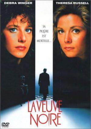 Pochette du DVD La Veuve noire (Black Widow), film de Bob Rafelson avec Debra Winger, Theresa Russell et Sami Frey.