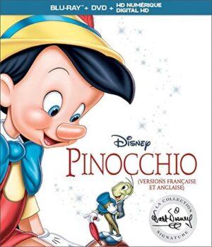 Pinocchio – Walt Disney Signature Collection – Blu-ray + DVD avec slipcover