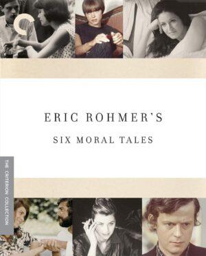 Coffret Blu-ray Six Moral Tales (Six contes moraux) d'Éric Rohmer, édition Criterion Collection réunissant six films réalisés entre 1963 et 1972.