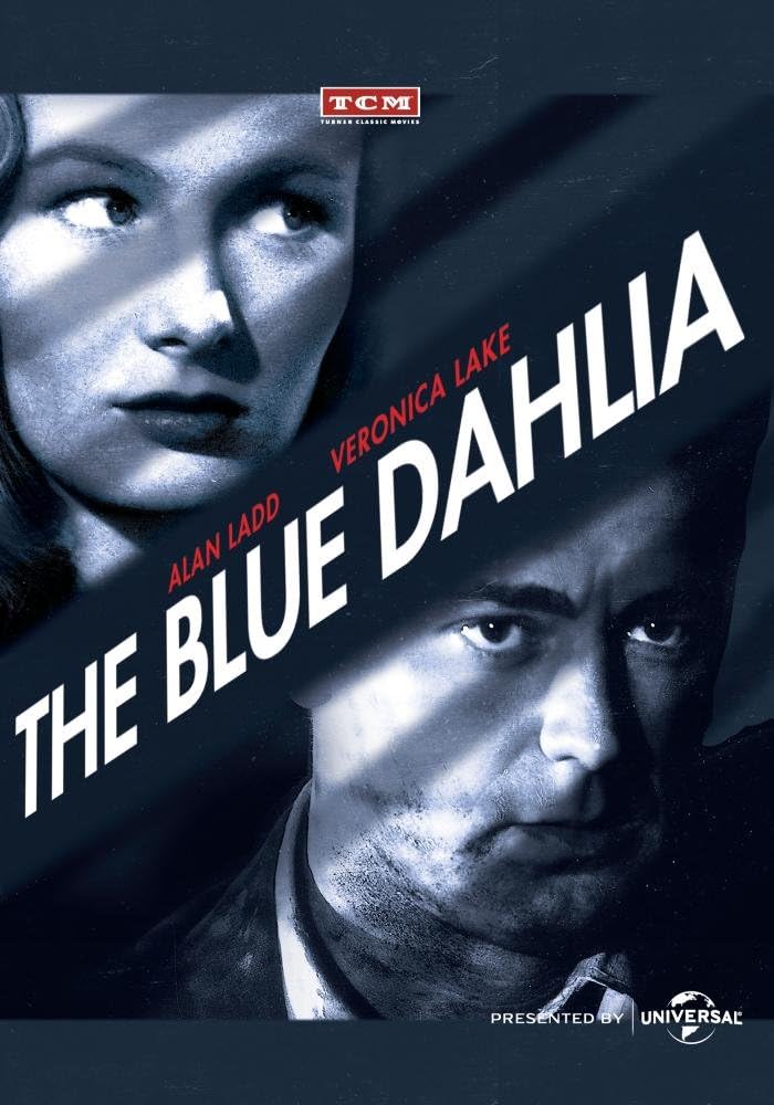 Pochette DVD de The Blue Dahlia de George Marshall avec Alan Ladd et Veronica Lake, film noir de 1946, édition Universal