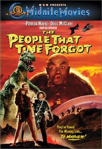 Pochette du DVD The People That Time Forgot (Le Continent oublié), film de Kevin Connor avec Patrick Wayne, Doug McClure et Sarah Douglas.