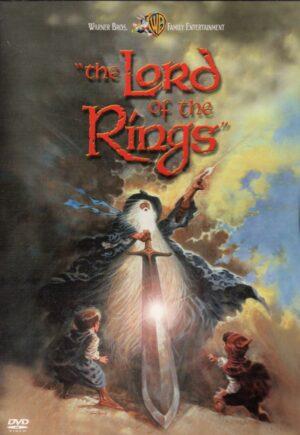 Pochette du DVD The Lord of the Rings (Le Seigneur des anneaux), film d'animation de Ralph Bakshi réalisé en 1978 d'après J.R.R. Tolkien.
